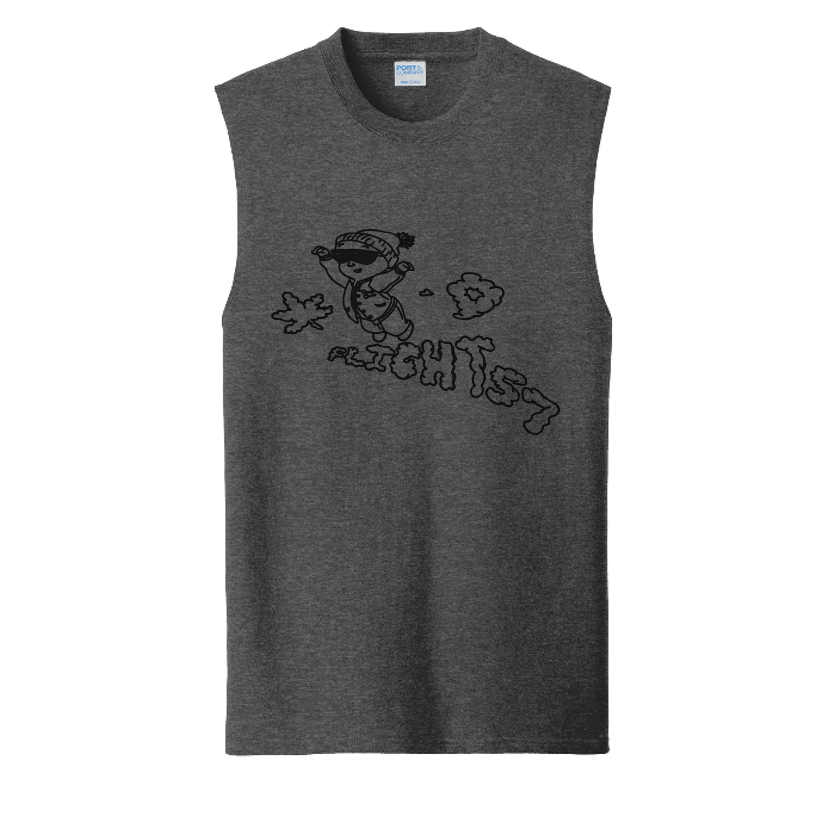 Dark Heather Grey - PC54SL - FRONT
